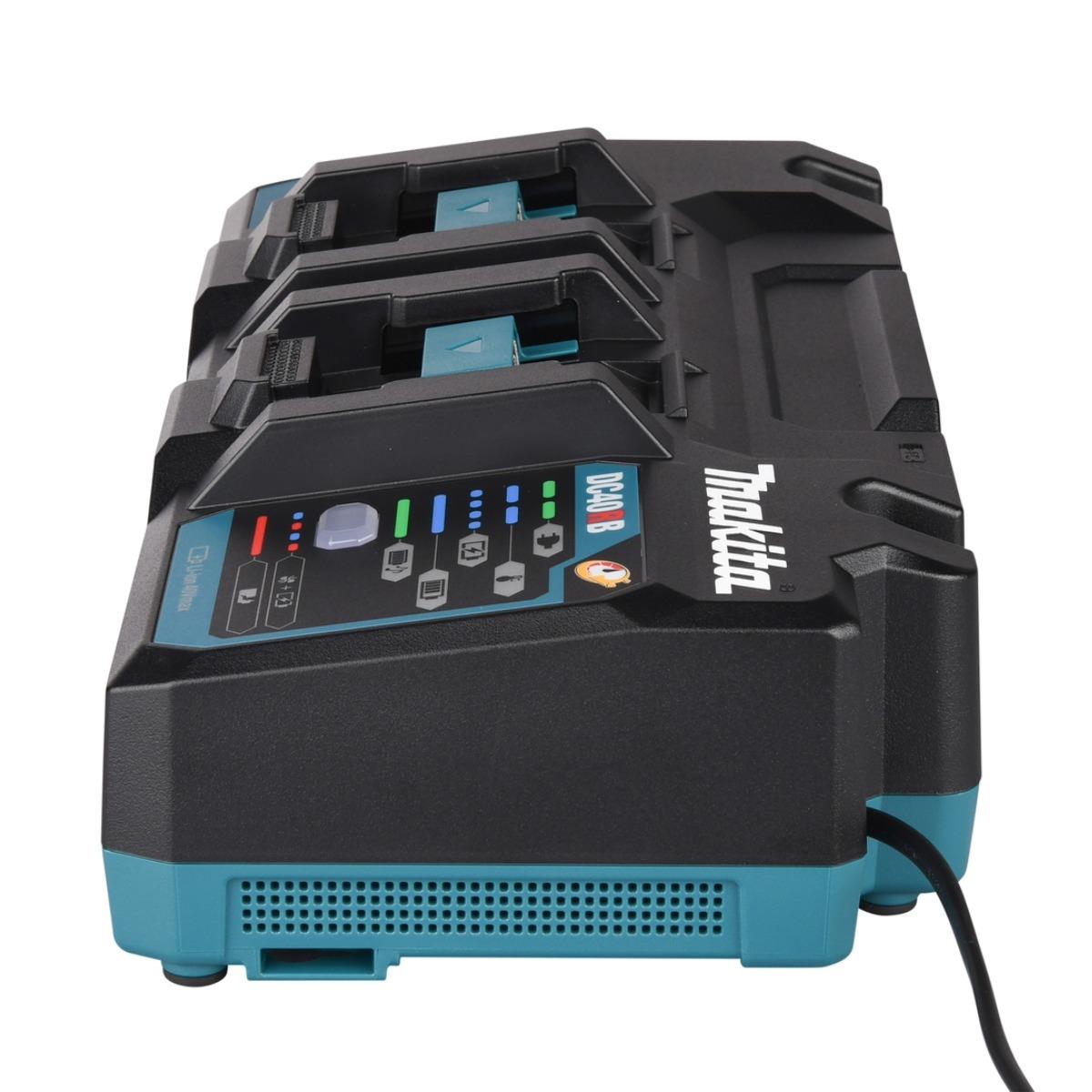Makita GBAPSKGPE2J 40V Max XGT Power Source Kit 2 x 8.0Ah Batteries, DC40RB Charger 110V & Case