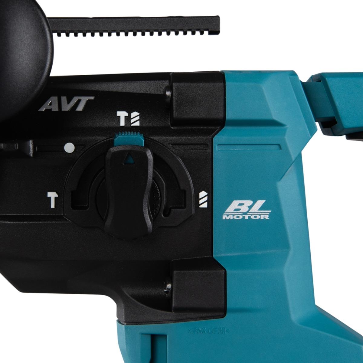Makita HR010GZ 40V Max XGT Brushless SDS-PLUS Rotary Hammer Drill with 2 x 5.0Ah Battery & Charger