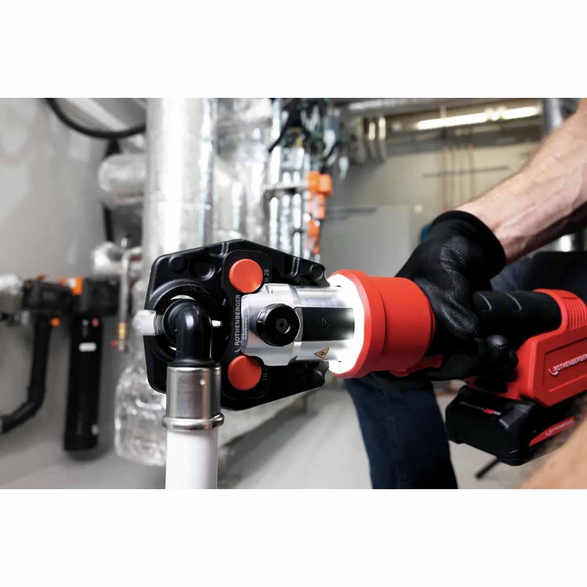 Rothenberger Romax Compact3 18V Nano M Profile 15-22-28MM with 2.0Ah battery & Charger 1000005457