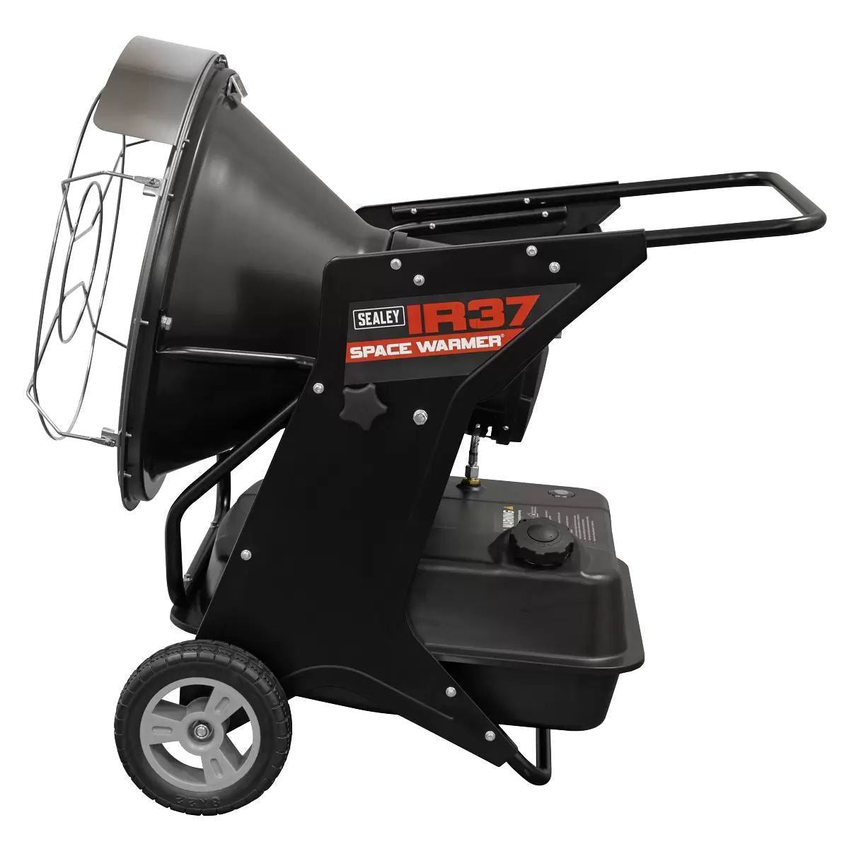 Sealey IR37 Infrared Kerosene/Diesel Heater with Wheels 136,000Btu/hr 230V/40kW