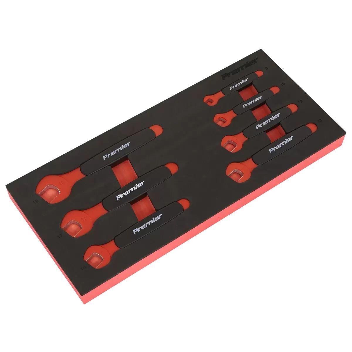 Sealey TBTECOMBO2 63pc Insulated Tool Kit with 7 Drawer Roll cab