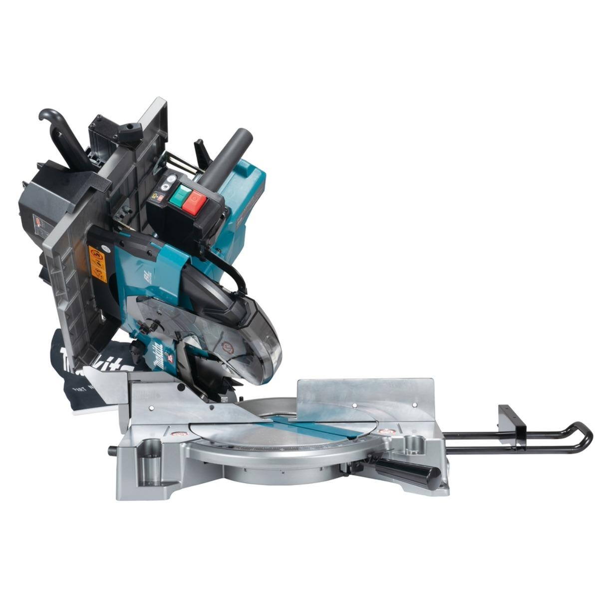 Makita LH001GZ 40V Max XGT Brushless 260mm Table Top Mitre Saw with 2 x 4.0Ah Battery & Charger