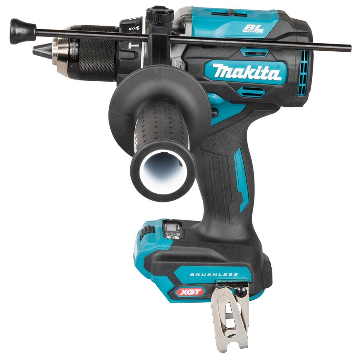 Makita DK0249G201 40V Max XGT Combi Drill & Impact Driver Combo Kit With 2 x 4.0Ah Batteries, Charger In Case
