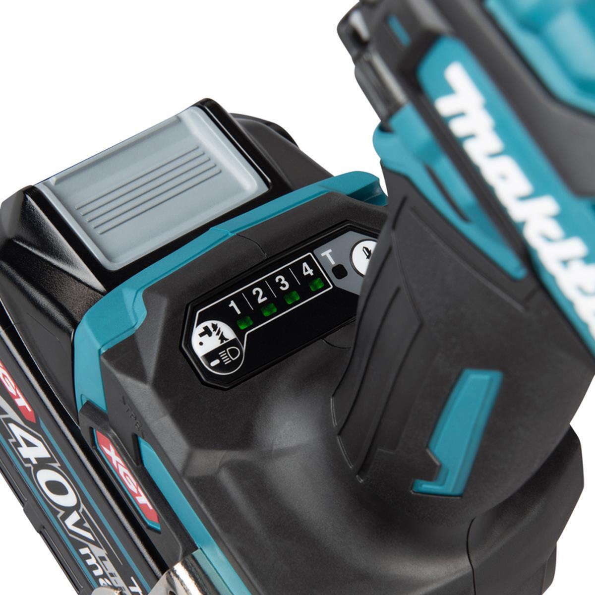 Makita DK0249G201 40V Max XGT Combi Drill & Impact Driver Combo Kit With 2 x 4.0Ah Batteries, Charger In Case