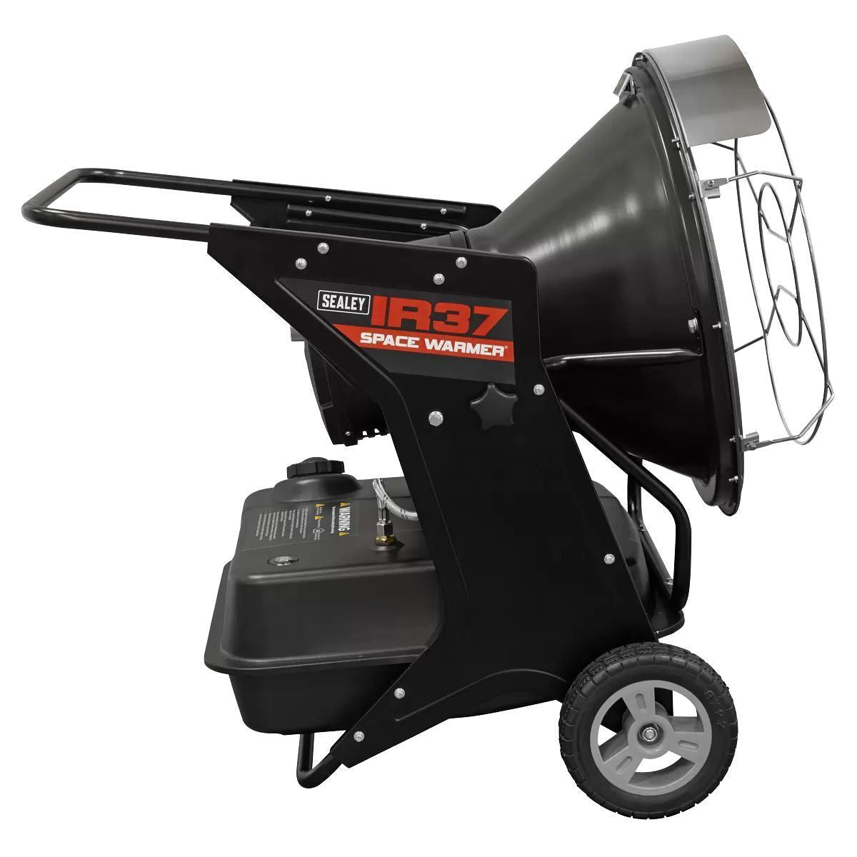 Sealey IR37 Infrared Kerosene/Diesel Heater with Wheels 136,000Btu/hr 230V/40kW