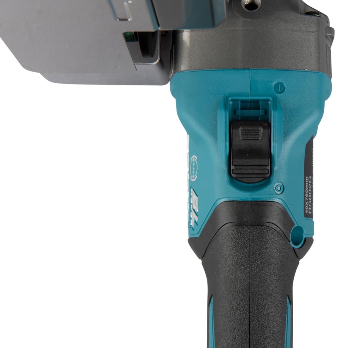 Makita BS002GZ 40V Max XGT Brushless Pipe Belt Sander with 2 x 4.0Ah Battery & Charger