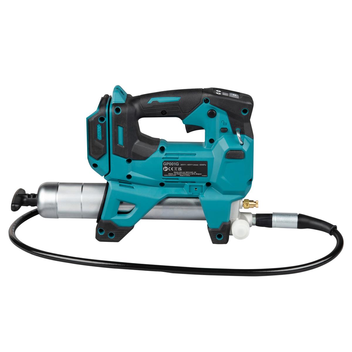 Makita GP001GD201 40V Max XGT Grease Gun with 2 x 2.5Ah Batteries & Charger