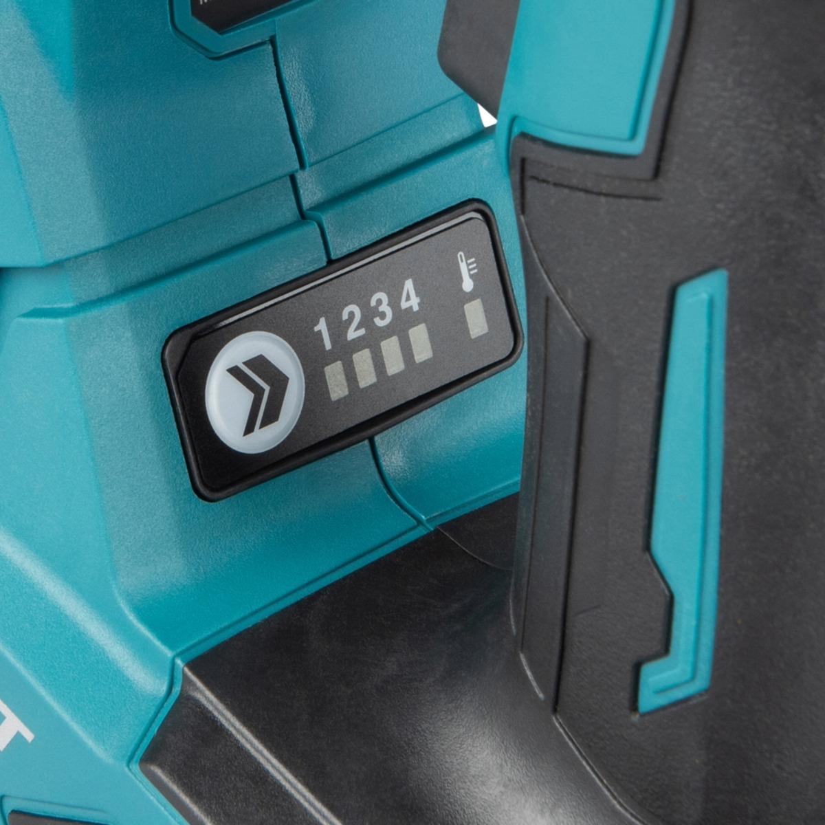 Makita HR012GZ03 40V Max XGT Brushless SDS-Plus Rotary Hammer Drill with 1 x 8.0Ah Battery, Charger Dust Collector & Case